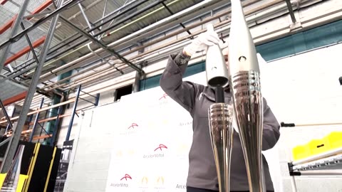 A look at where Paris 2024 Olympic torches are made