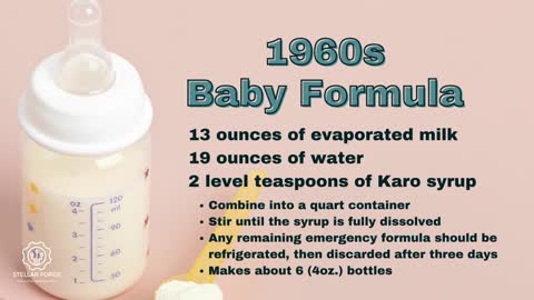 Baby Formula Recipe