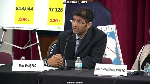 Sen. Ron Johnson- COVID VACCINE Dr. Peter Doshi TESTIMONY