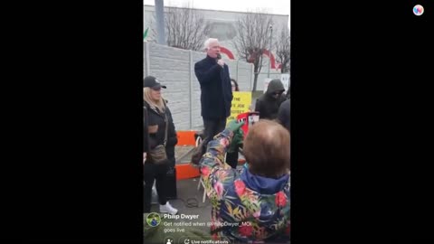 Malachy Steenson speech at the Coolock Mass Immigration Protest 24-03-24