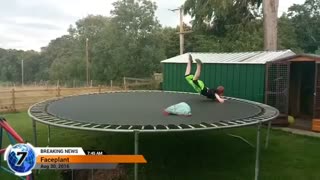 #max #faceplant #trampoline