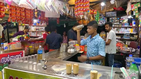 Kochi's famous KULUKI SARBATH - Boost Kuluki - Indian Street Food - Kochi - Kerala