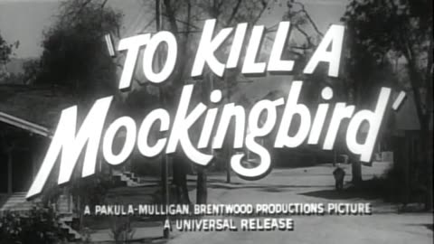 TO KILL A MOCKINGBIRD (1961) movie trailer GREGORY PECK