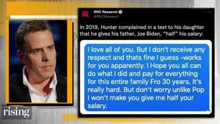 Hunter Biden Texts PROVE The President Took Half Of His Son's Salary