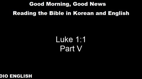 Radio English | Luke 1 | Part V