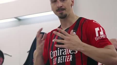 Watch Zlatan Ibrahimovic overturn table and send AC Milan dressing room