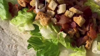 CEASER WRAPS FAST & EASY # easy recipes #food #viral #recipes#cooking
