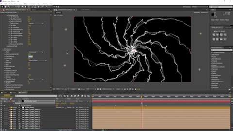 Making Vortex Particle Special effects by Particular