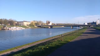 Vistula river Cracow