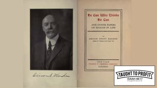 He Can Who Thinks He Can And Other Papers On Success In Life By Orison Swett Marden (Full Audiobook)