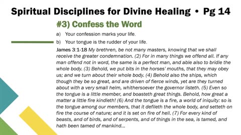 Spiritual Disciplines for Divine Healing, Part 2 (The Ambassador with Craig DeMo)