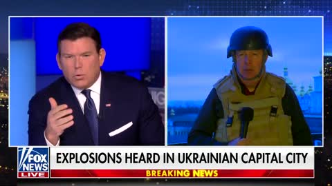 Steve Harrigan talks about his night in Ukraine - Fox News Video