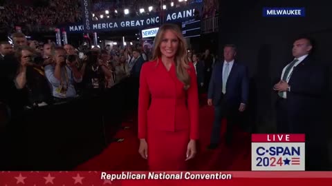 WATCH: Melania Stuns At RNC With Incredible Entrance
