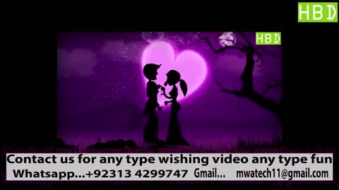 #Happy birthday darling / #animation video