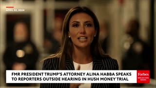 BREAKING NEWS Alina Habba Lambasts Letitia James After Defending Trump's Bond In Civil Fraud Trial