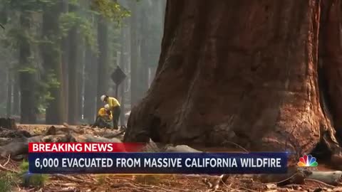 Wildfire Explodes Near Yosemite National Park