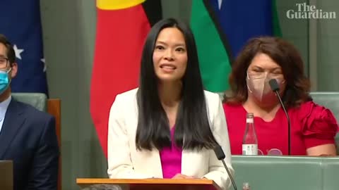 Sally Sitou's first speech to parliament: daughter of refugees who dared to 'dream this big'