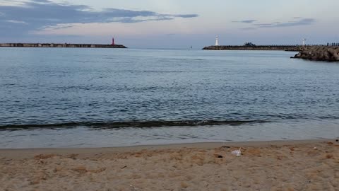 Walk on the seashore, Sokcho, South Korea