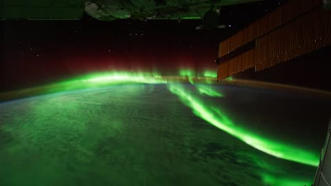 ISS Timelapse: Aurora Australis