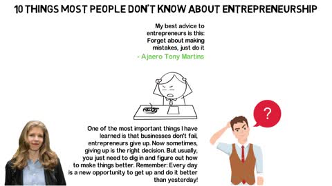 Ten Things Most People Don't Know About Entrepreneurship