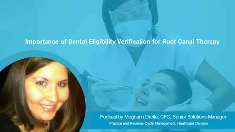 Dental Eligibility Verification for Root Canal Therapy
