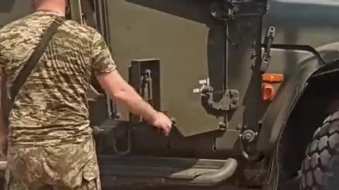 UK-Supplied Husky Vehicle in ukraine