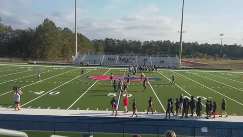 Woodville Tompkins Beat Effingham County GA Lady Rebel 13-0