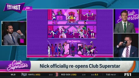FIRST THING FIRST Wemby will replace LeBron soon - Nick Wright reveals his latest club Superstar