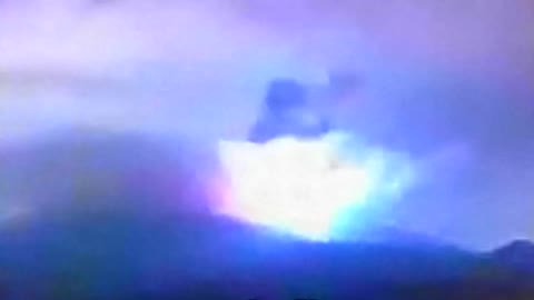 ufo (anomaly)(naunebu) japan volcano sakurajima 03.07.2021