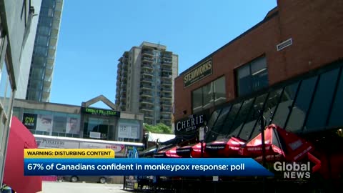 More than half of Canadians confident in monkeypox response, but 55% concerned about spread: poll