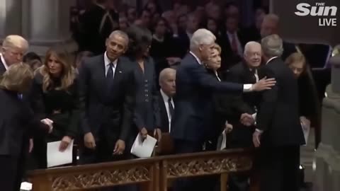 What was in the George Bush Funeral Envelopes?