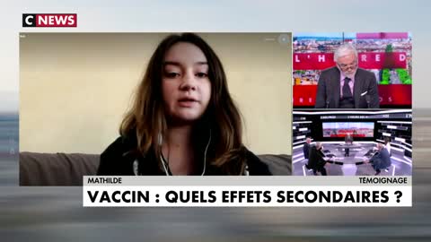 Témoignage glaçant d’une jeune fille qui a déclenché une maladie dramatique liée à sa vaccination