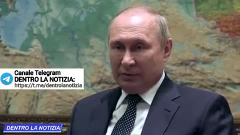 "dentro la notizia" intervista a putin