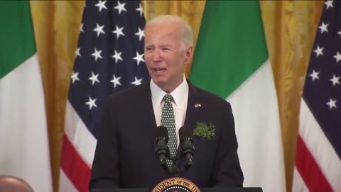 Biden talks about support for Ukraine, instructs audience: "you can clap for that, please"
