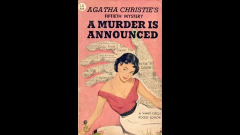 A Murder is Announced Christie Agatha