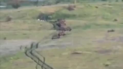 ‼️ Boom! And the Russian tank took off into the air 😍