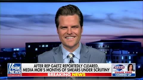Gaetz Reacts to WaPo Report on Hannity: KEEP FIGHTING!