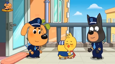 Sheriff Labrador - Police Cartoon Save Baby - Cartoon Kids - Coffin Dance (Remix)