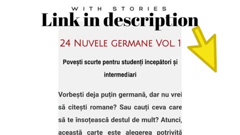 24 German Short Stories PDF + Audios