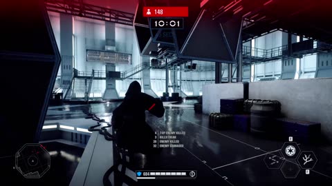 SWBF2 2017: Arcade Onslaught Palpatine Death Star II: Command Sector North Gameplay