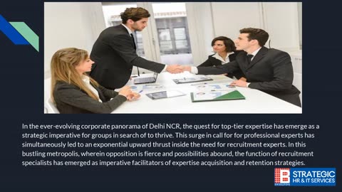 The Rising Demand for Recruitment Consultants in Delhi NCR