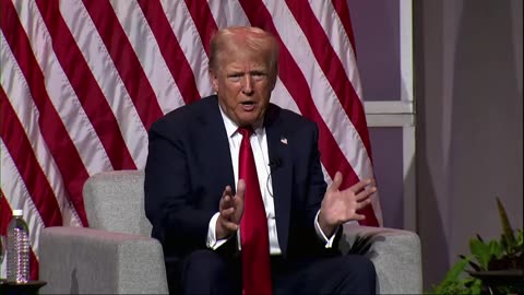 President Trump Speaks at the NABJ in Chicago