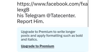 Fake Andrew Tate Exposed Doxed etc losses 2k followers overnight report his website and accounts ty
