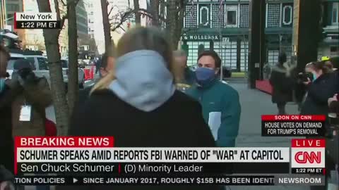 Heckler Goes Off On Chuck Schumer