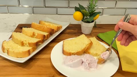 Easy Cakes | Cookery | How to Make a Delicious Lemon Pound Cake | Easy Recipe