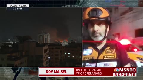 Israeli emergency responder- 'We need to help these people'-