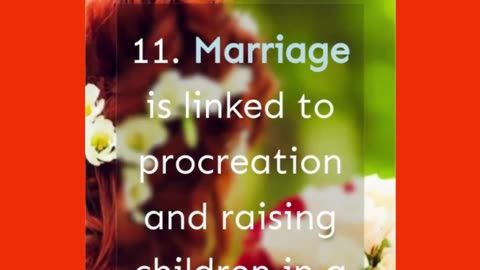 Bible Reasons for Marriage