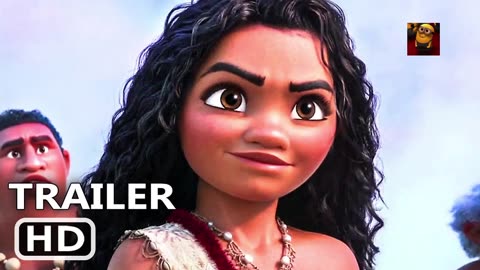 MOANA 2 Trailer (2024) Disney Animated Movie