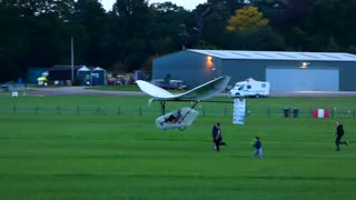 Human powered flight at Old Warden