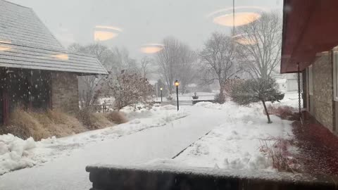 One Blizzard Coming up! Aledo Illinois